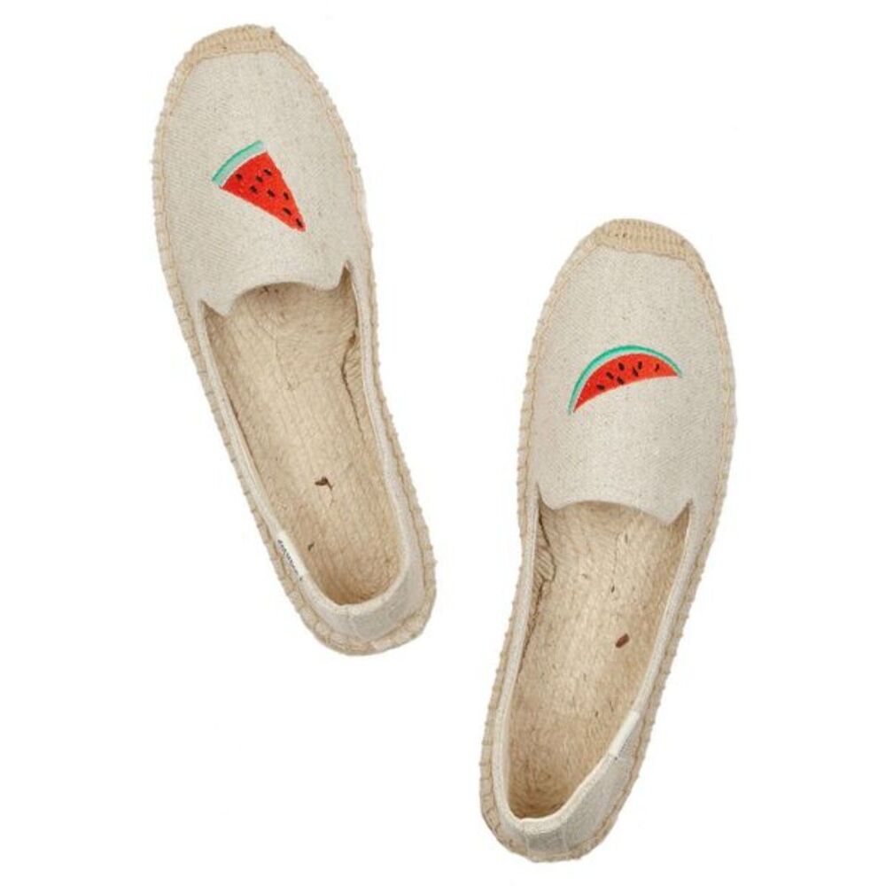Soludos Watermelon Platform Espadrilles Women's Shoes Size 8 NEW